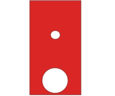 BlowerDoor plachta XXL s 1 otvorem
