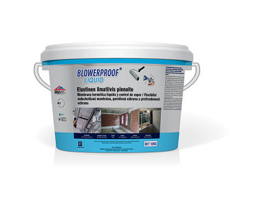BLOWERPROOF LIQUID pro nanášení válečkem a stříkání 10kg - černý