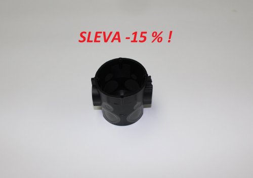 Vzduchotěsná elektroinst. krabice 61-3 pod omítku