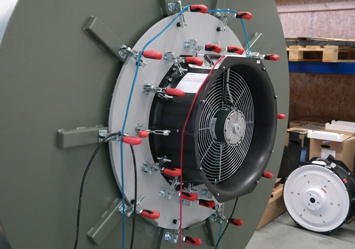 NOVĚ akreditovaná kalibrace ventilátoru DuctBlaster